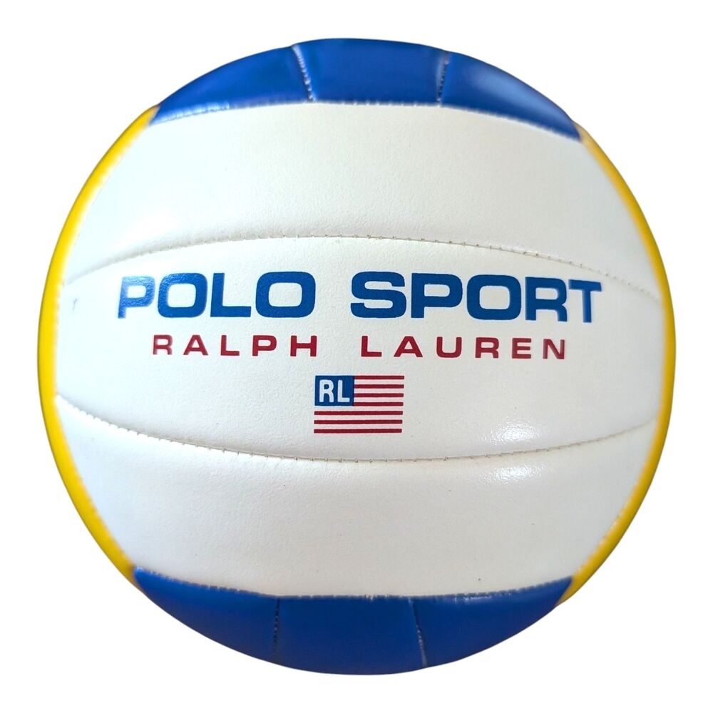 Vintage 1997 Polo Sport Ralph Lauren Rawlings  USA Beach Volleyball Summer EUC